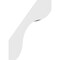 Ekena Millwork 5-in. W x 10-in. D x 14-in. H Stanfield Architectural Grade PVC Knee Brace BRCP05X10X14STA - alternate 5